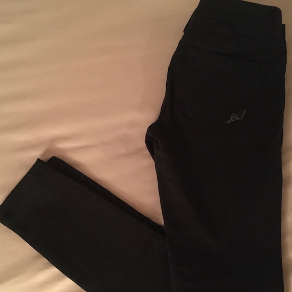 Express Black Jeggings - Picture 2 of 5